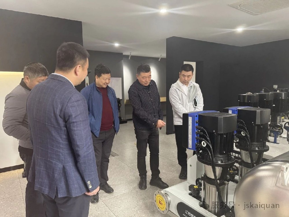 【凝心聚力促發展】白馬鎮政協領導率領全鎮政協委員蒞臨江蘇凱泉視察指導